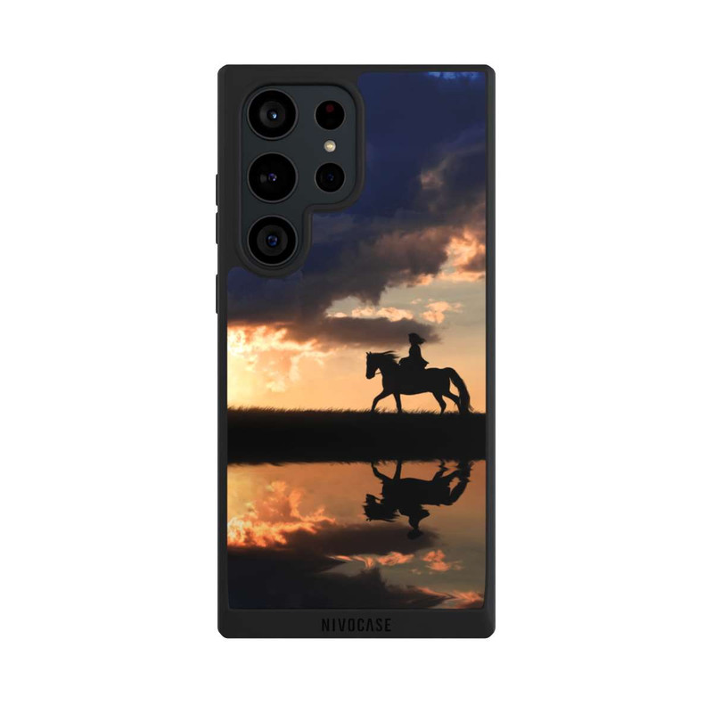 Galaxy S23 Ultra NIVOpure Ausritt im Sonnenuntergang