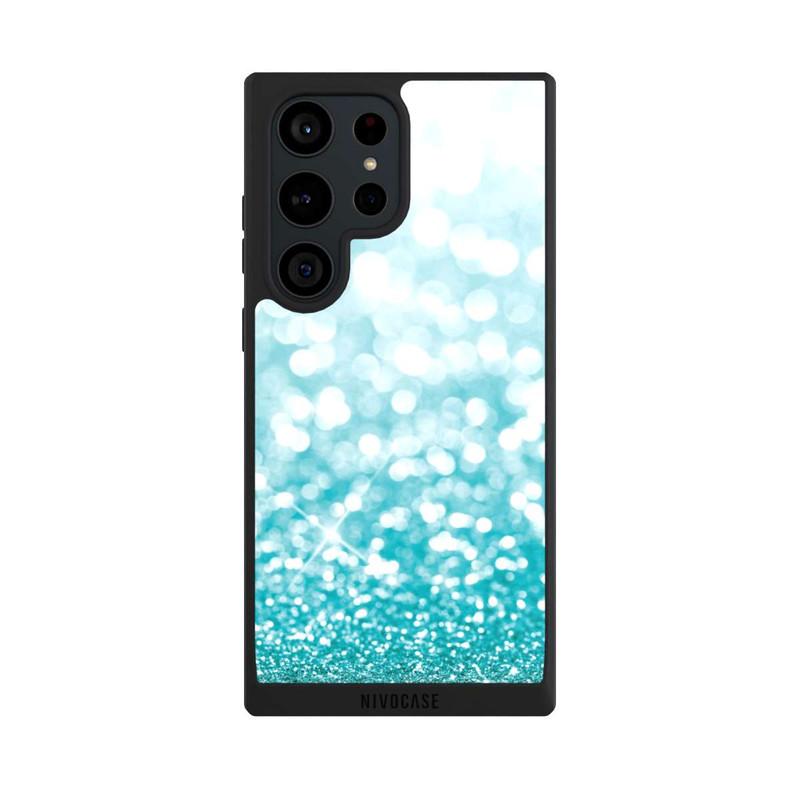Galaxy S23 Ultra NIVOpure Petrol Glitter Look