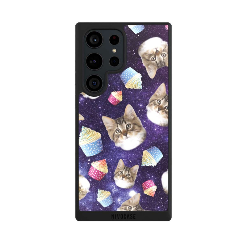 Galaxy S23 Ultra NIVOpure Crazy Galaxy Space Cats