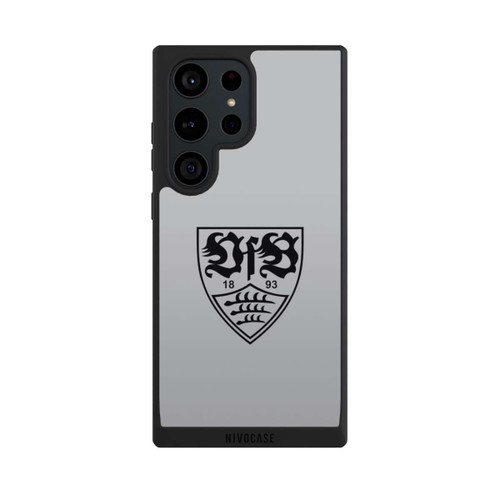 Samsung Galaxy S23 Ultra NIVOpure VfB Stuttgart Wappen Grau