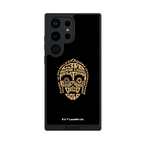 Samsung Galaxy S23 Ultra NIVOpure C3PO Typo Graphic