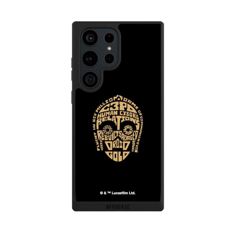 Galaxy S23 Ultra NIVOpure C3PO Typo Graphic