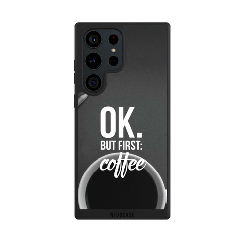 Samsung Galaxy S23 Ultra NIVOpure OK.But first:Coffee