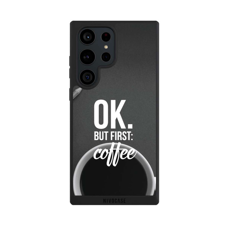 Galaxy S23 Ultra NIVOpure OK.But first:Coffee