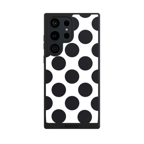 Samsung Galaxy S23 Ultra NIVOpure Big Dots - White