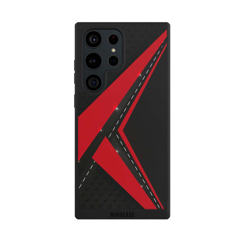 Galaxy S23 Ultra NIVOpure Carbon for Men - Red