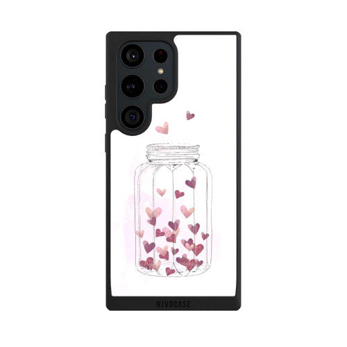 Samsung Galaxy S23 Ultra NIVOpure Heart in Glass