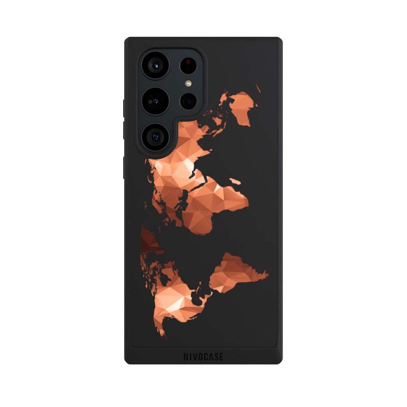 Galaxy S23 Ultra NIVOpure Worldmap Triangle transparent