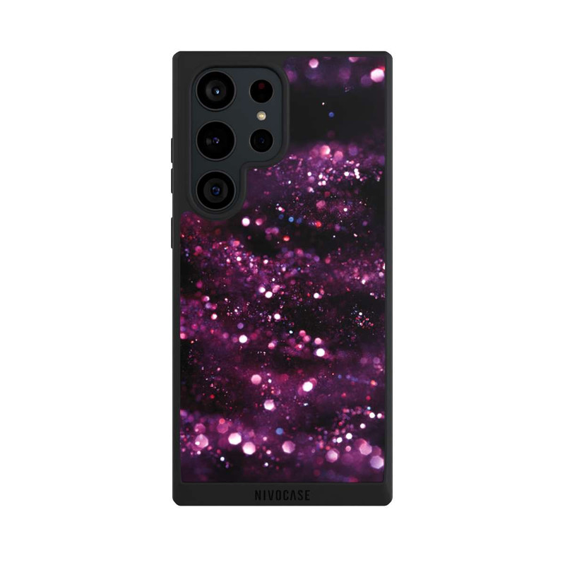 Galaxy S23 Ultra NIVOpure Lilac Sparkles Look