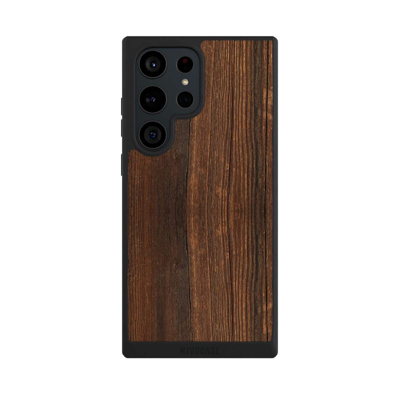 Galaxy S23 Ultra NIVOpure Nußbaum Holzlook