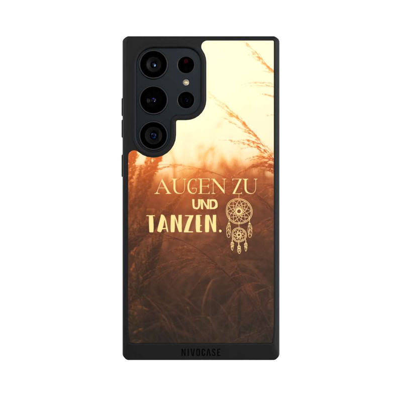 Galaxy S23 Ultra NIVOpure Augen Zu und Tanzen