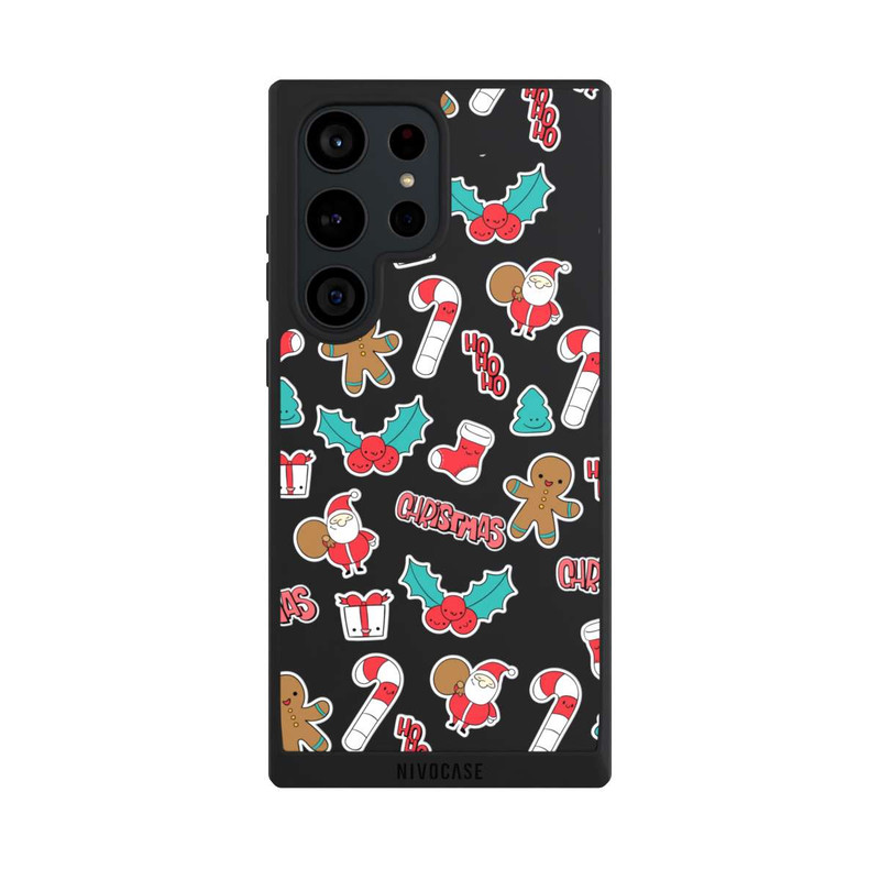 Galaxy S23 Ultra NIVOpure Christmas Pattern ohne Hintergrund