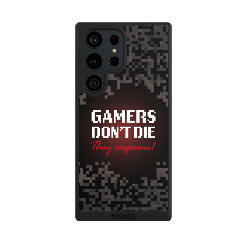 Galaxy S23 Ultra NIVOpure Gamers Don't Die