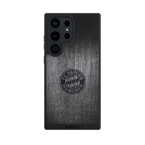 Samsung Galaxy S23 Ultra NIVOpure Metalllook FCB Logo einfarbig