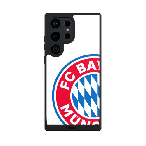 Samsung Galaxy S23 Ultra NIVOpure Großes FCB Logo Weiß