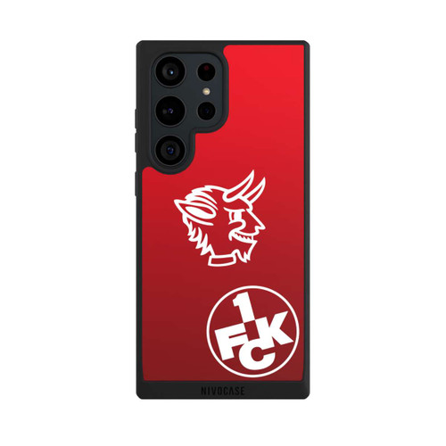 Samsung Galaxy S23 Ultra NIVOpure Teufelskopf FCK auf Rot