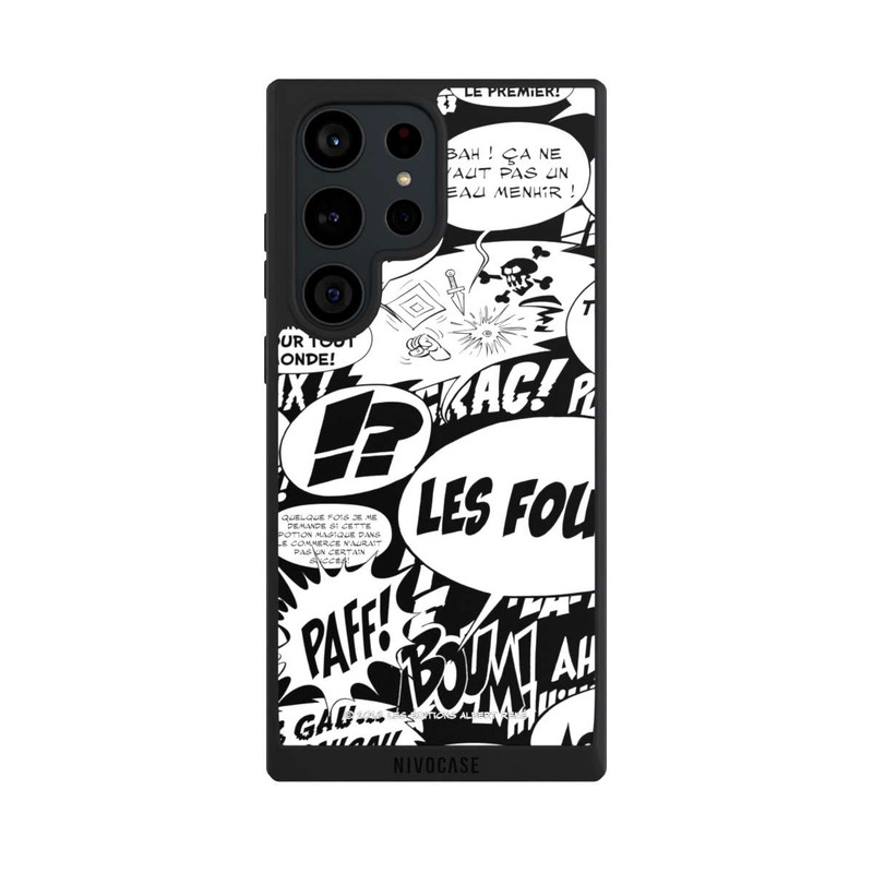 Galaxy S23 Ultra NIVOpure Speech Bubbles Asterix Black