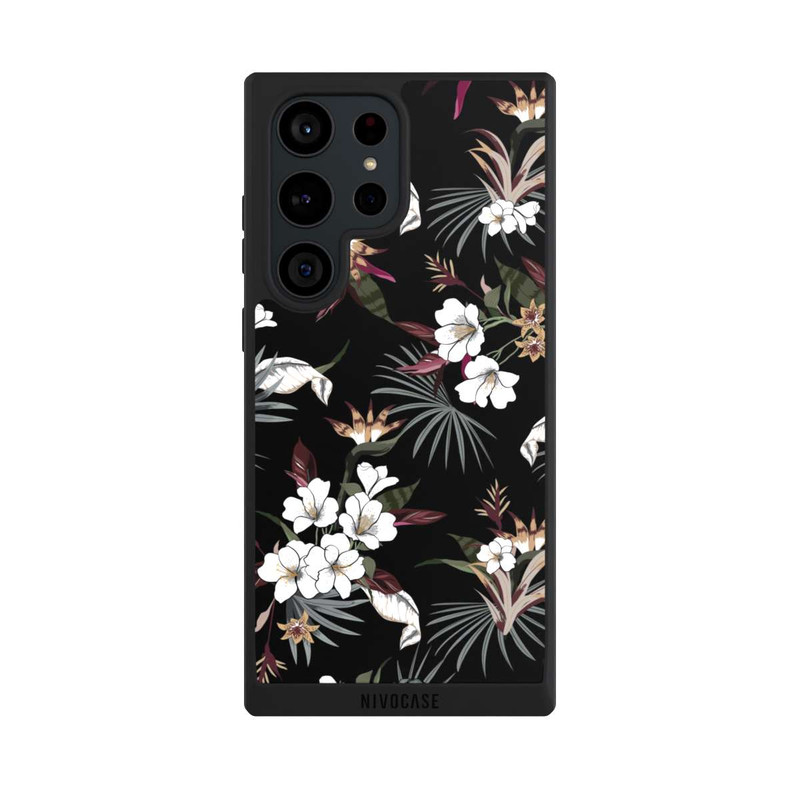 Galaxy S23 Ultra NIVOpure Flowers Black