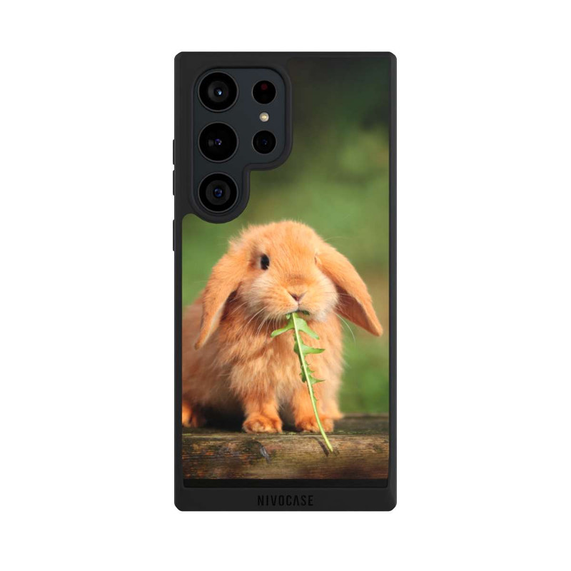 Galaxy S23 Ultra NIVOpure Kaninchen mit Grünzeug