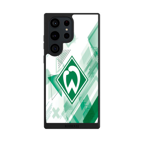 Samsung Galaxy S23 Ultra NIVOpure Weiße Grafikelemente - Werder Bremen