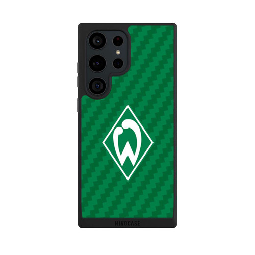Samsung Galaxy S23 Ultra NIVOpure Carbonlook - Werder Bremen