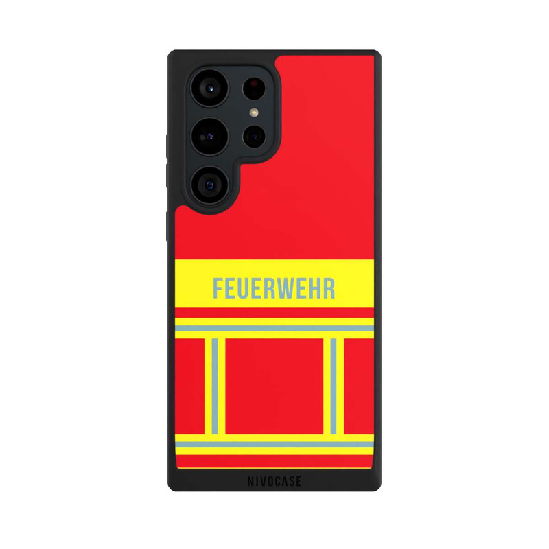 Galaxy S23 Ultra NIVOpure Rote Feuerwehr Jacke