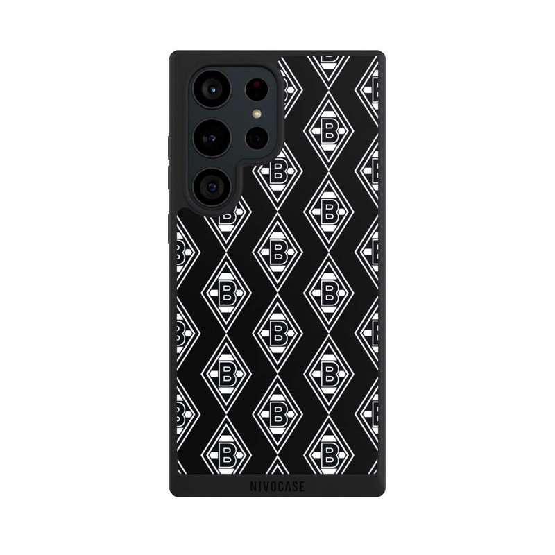 Galaxy S23 Ultra NIVOpure Schwarze Rauten
