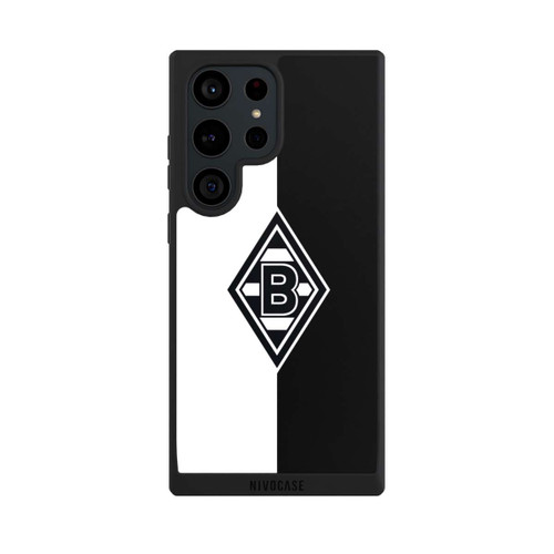 Samsung Galaxy S23 Ultra NIVOpure Borussia Raute Schwarz-Weiss