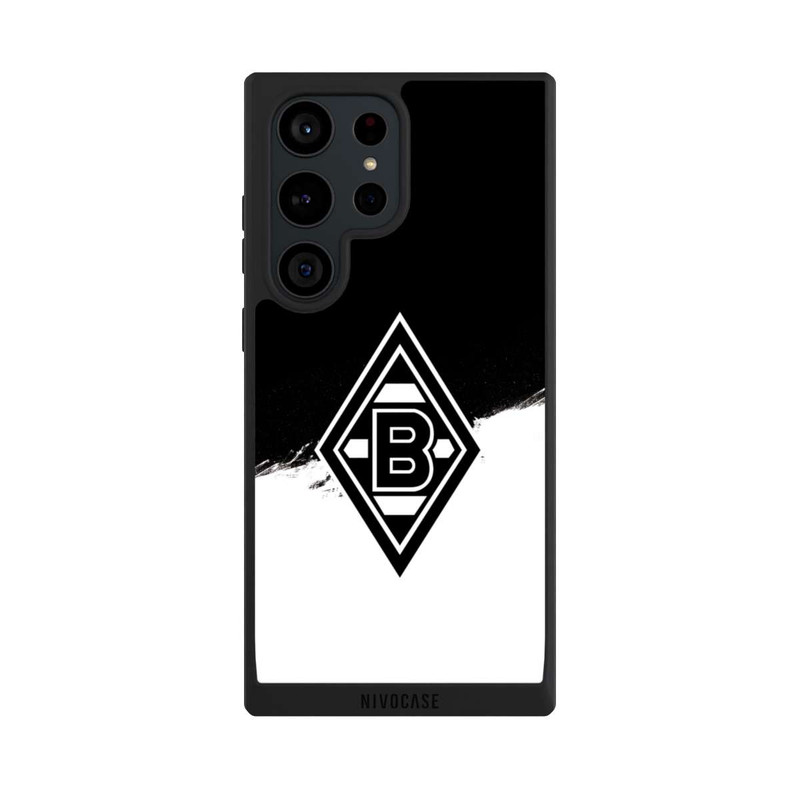 Galaxy S23 Ultra NIVOpure Borussia Scratch blanche-noir