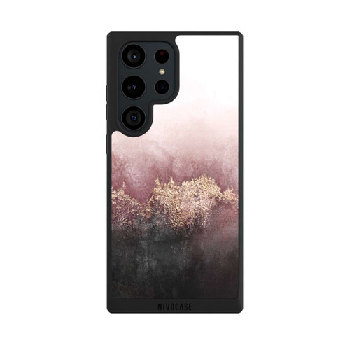 Samsung Galaxy S23 Ultra NIVOpure Rosa Himmelsstaub Golddruck