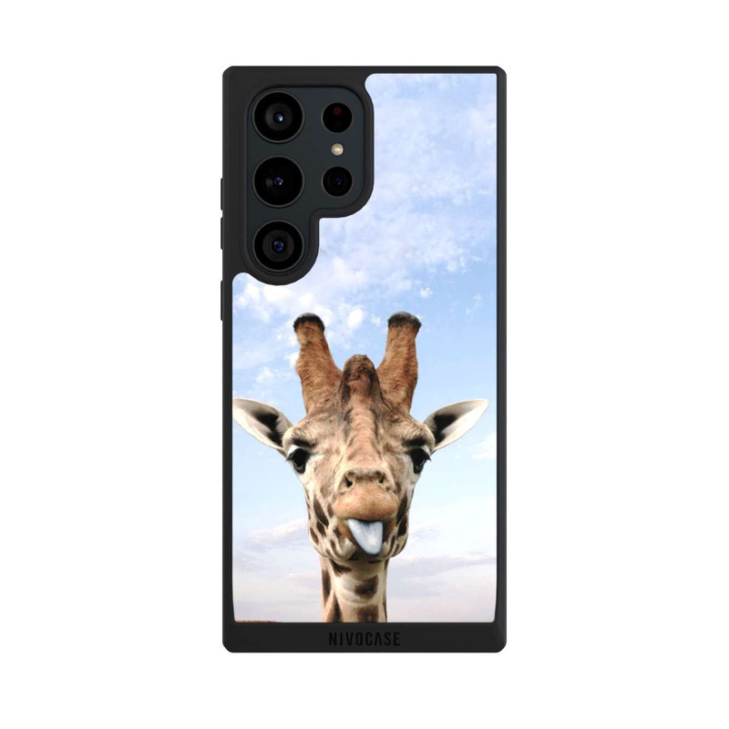 Galaxy S23 Ultra NIVOpure Giraffe auf der Straße