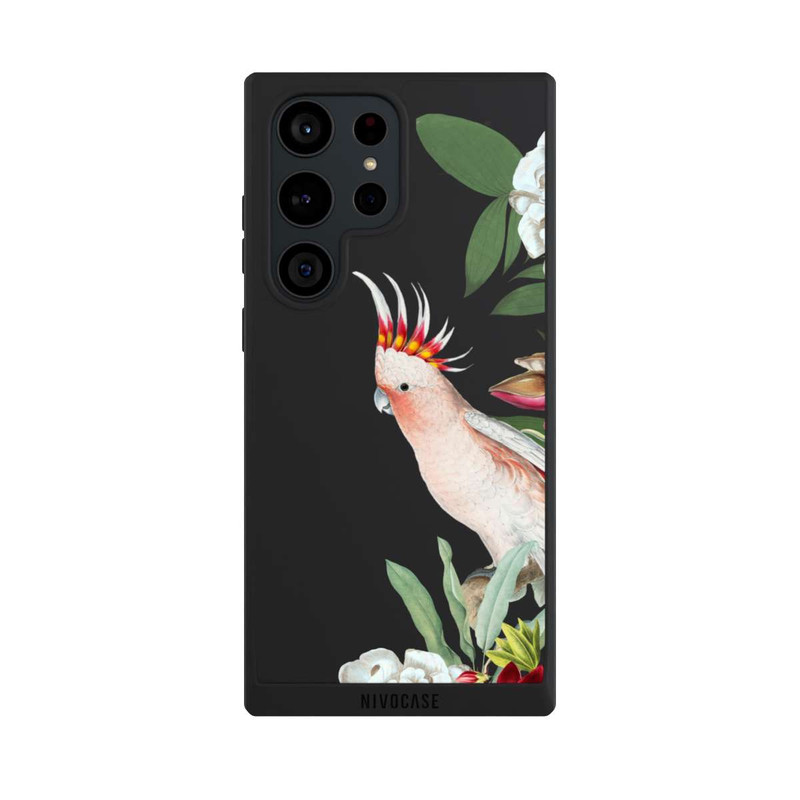 Galaxy S23 Ultra NIVOpure Papagei Blumen