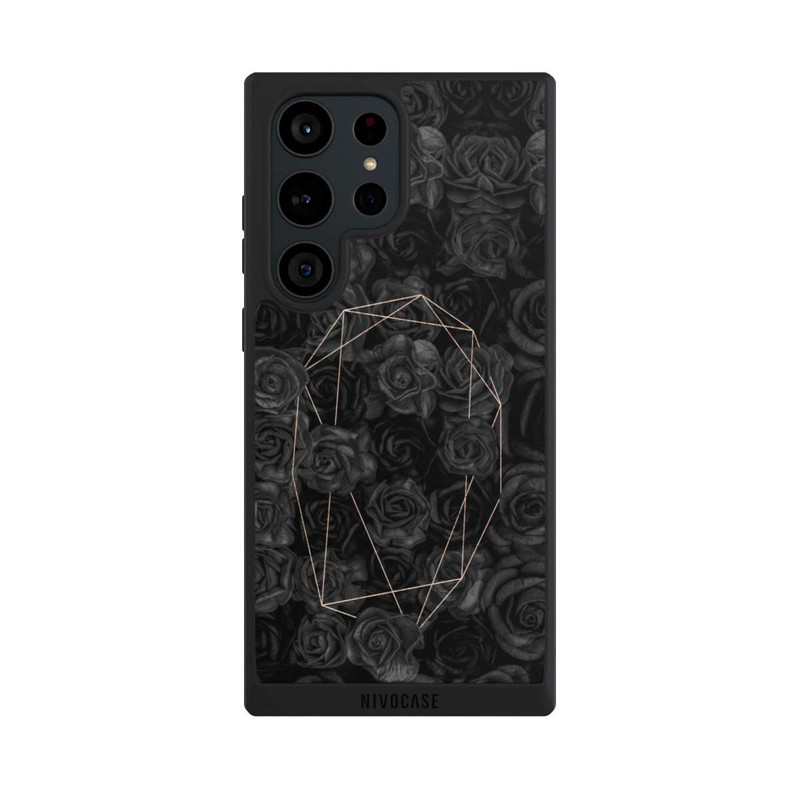 Galaxy S23 Ultra NIVOpure Roses noires