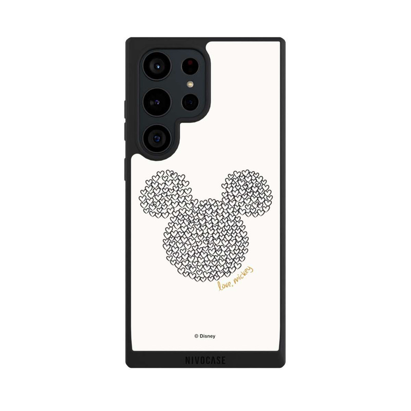 Galaxy S23 Ultra NIVOpure Mickey Black and White