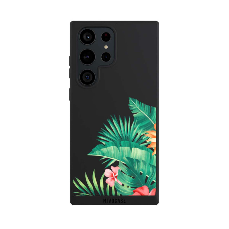 Galaxy S23 Ultra NIVOpure Tropical Flowers transparent