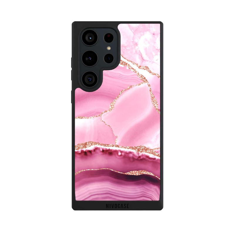 Galaxy S23 Ultra NIVOpure Meerjungfrauen Pink Marmor