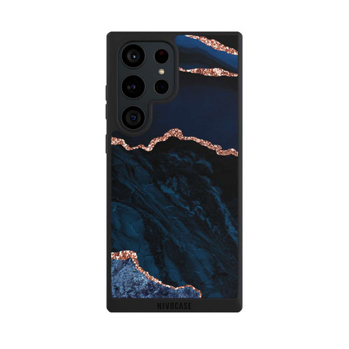 Samsung Galaxy S23 Ultra NIVOpure Nacht Blau Marmor Landschaft