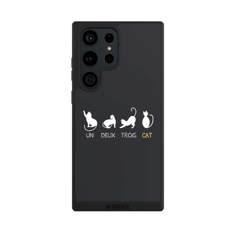 Galaxy S23 Ultra NIVOpure Un Deux Trois Cat