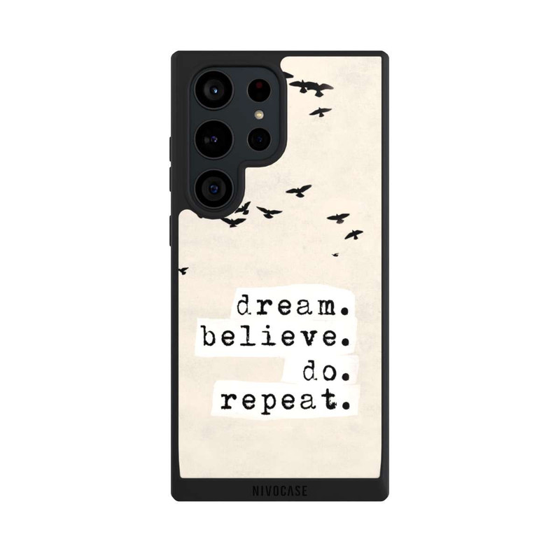 Galaxy S23 Ultra NIVOpure Dream Believe Do Repeat