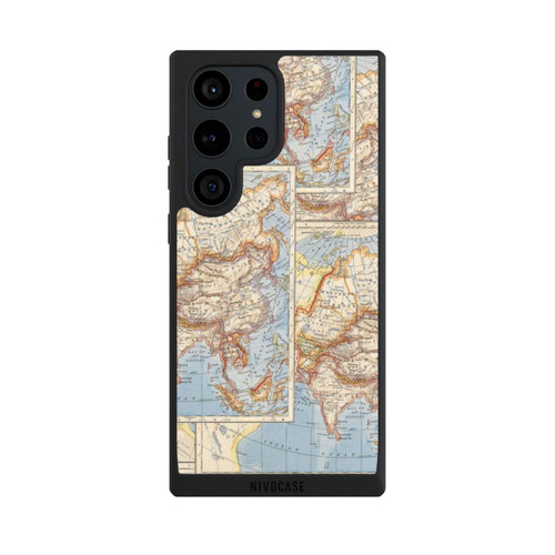Samsung Galaxy S23 Ultra NIVOpure World Map Vintage