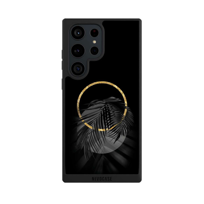 Galaxy S23 Ultra NIVOpure Feuille tropicale noire