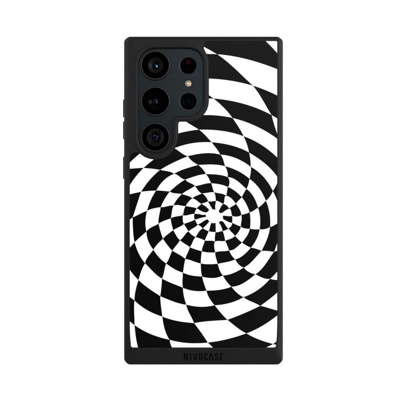 Galaxy S23 Ultra NIVOpure Illusion en noir et blanc