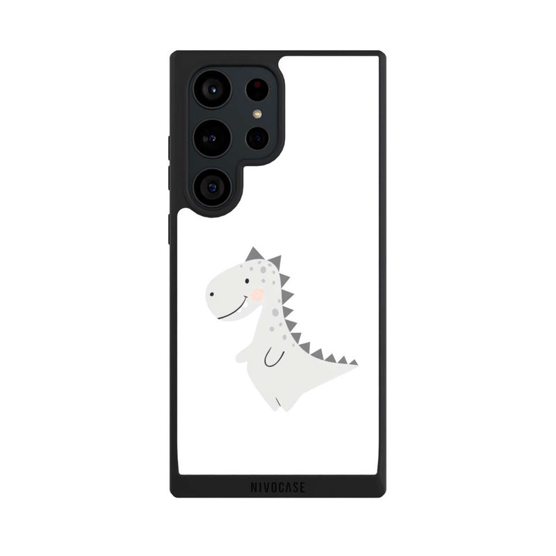 Galaxy S23 Ultra NIVOpure Grauer Dino