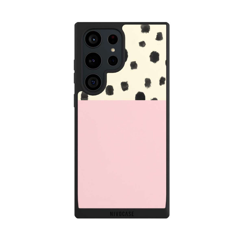 Galaxy S23 Ultra NIVOpure Punkte und Rosa
