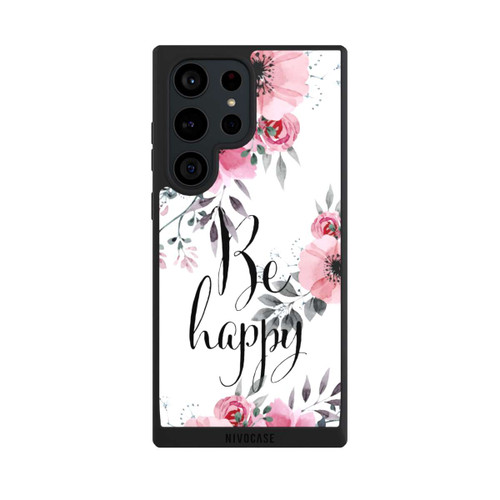 Samsung Galaxy S23 Ultra NIVOpure Be Happy Blumen