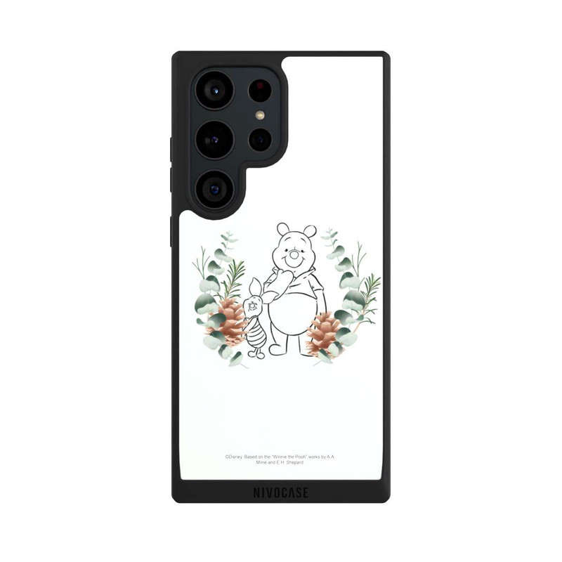 Galaxy S23 Ultra NIVOpure Green Love Pooh and Piglet