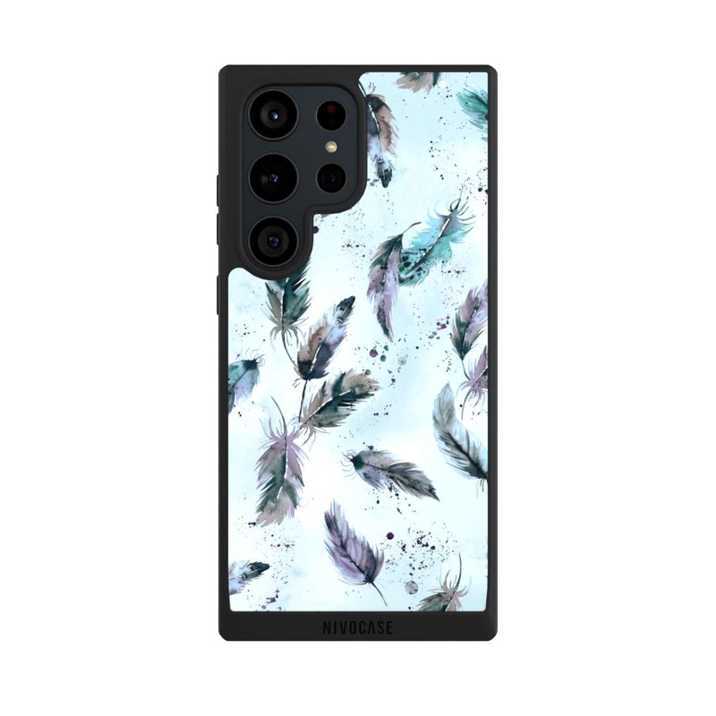 Galaxy S23 Ultra NIVOpure Magical Feathers Soft Blue