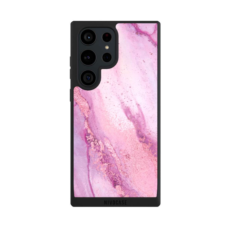 Galaxy S23 Ultra NIVOpure Lila Marmorwand