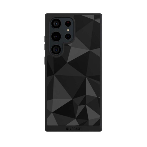 Samsung Galaxy S23 Ultra NIVOpure Polygon Pattern Black