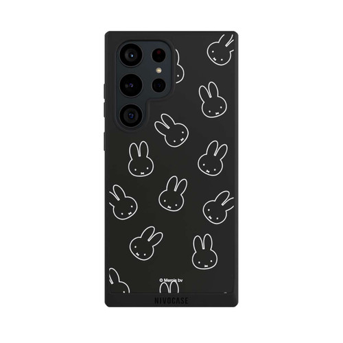 Samsung Galaxy S23 Ultra NIVOpure Miffy Pattern Black